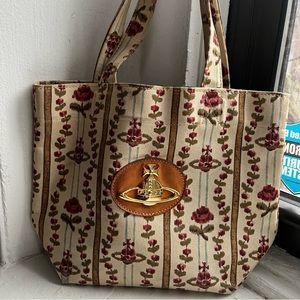 Vivienne Westwood floral tote bag from Japan